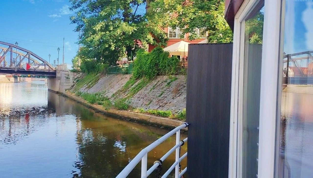 Great Polonia River Boat Apartments Wrocław Eksteriør billede