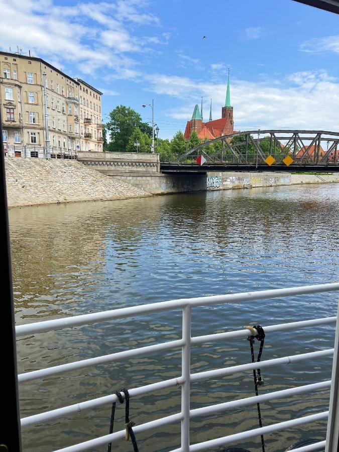 Great Polonia River Boat Apartments Wrocław Eksteriør billede