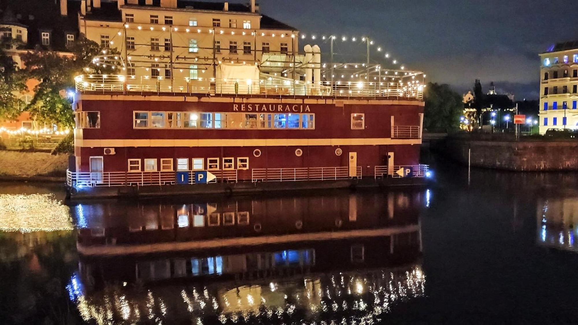 Great Polonia River Boat Apartments Wrocław Eksteriør billede